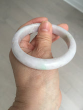 Load image into Gallery viewer, 57.5mm Certified Type A 100% Natural sunny green white purple jadeite Jade bangle BK79-0368