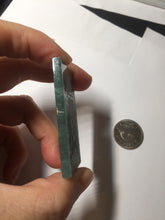 Load image into Gallery viewer, 100% natural blue/gray Guatemala jadeite jade Guanyin (观音) safe and sound pendant/worry stone/decor PD194