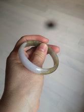 Load image into Gallery viewer, 50mm Certified Type A 100% Natural green brown black purple  oval Jadeite Jade bangle AX60-7545