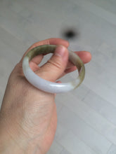 Load image into Gallery viewer, 50mm Certified Type A 100% Natural green brown black purple  oval Jadeite Jade bangle AX60-7545