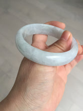 Load image into Gallery viewer, 56.3mm certified 100% natural Type A light green purple jadeite jade bangle Bk75-3785
