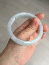 Load image into Gallery viewer, 56.3mm certified 100% natural Type A light green purple jadeite jade bangle Bk75-3785