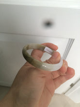 Load image into Gallery viewer, 50mm Certified Type A 100% Natural green brown black purple  oval Jadeite Jade bangle AX60-7545