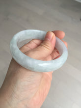 Load image into Gallery viewer, 56.3mm certified 100% natural Type A light green purple jadeite jade bangle Bk75-3785