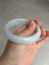 Load image into Gallery viewer, 56.3mm certified 100% natural Type A light green purple jadeite jade bangle Bk75-3785