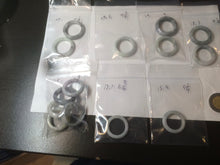 Load image into Gallery viewer, 100% natural type A green/white/gray/black jadeite jade band ring Q151 (Add on item, not sale individually.)