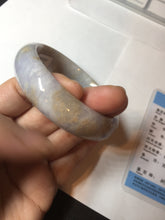 Load image into Gallery viewer, 59mm Certified Type A 100% Natural light purple yellow jadeite jade bangle BM100-4475