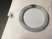 Load image into Gallery viewer, 57.8mm certified 100% natural type A green/purple/brown round cut jadeite jade bangle BF102-1686
