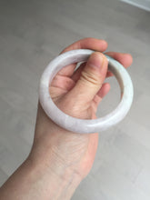 Load image into Gallery viewer, 56.9mm Certified Type A 100% Natural dark green/white/purple Jadeite Jade bangle BL82-4053
