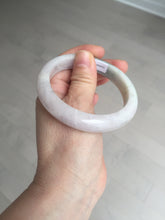 Load image into Gallery viewer, 56.9mm Certified Type A 100% Natural dark green/white/purple Jadeite Jade bangle BL82-4053