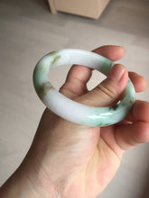 Load image into Gallery viewer, 57mm certified 100% natural type A sunny green/purple/yellow jadeite jade bangle BN101-7704