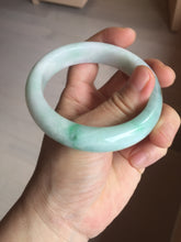 Load image into Gallery viewer, 57.4mm certified 100% natural type A sunny green/purple/yellow jadeite jade bangle BN102-7712