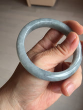 Load image into Gallery viewer, 56.6mm 100% natural Type A icy dark green/gray/black(WuJi) jadeite jade bangle AY92-1257