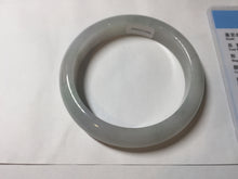 Load image into Gallery viewer, 55.6mm Certified type A 100% Natural light green/purple/white Jadeite bangle BK126-0252