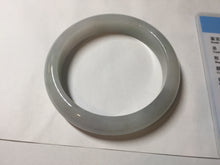 Load image into Gallery viewer, 55.6mm Certified type A 100% Natural light green/purple/white Jadeite bangle BK126-0252