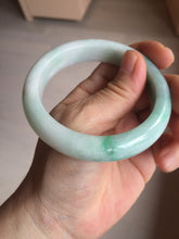 Load image into Gallery viewer, 57.4mm certified 100% natural type A sunny green/purple/yellow jadeite jade bangle BN102-7712
