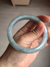 Load image into Gallery viewer, 56.6mm 100% natural Type A icy dark green/gray/black(WuJi) jadeite jade bangle AY92-1257