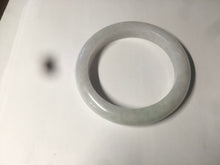 Load image into Gallery viewer, 58.2mm certified type A 100% Natural light green/white/purple jadeite jade bangle AE63-6538