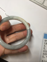 Load image into Gallery viewer, 51.5mm certified 100% natural Type A light green/blue/yellow round cut jadeite jade bangle BS12-9562