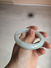 Load image into Gallery viewer, 54.9mm certified natural Type A green/yellow/white jadeite jade bangle A107-5051