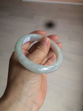 Load image into Gallery viewer, 54.9mm certified natural Type A green/yellow/white jadeite jade bangle A107-5051