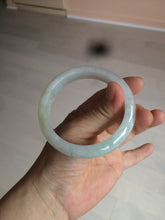 Load image into Gallery viewer, 54.9mm certified natural Type A green/yellow/white jadeite jade bangle A107-5051