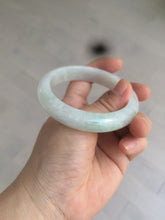 Load image into Gallery viewer, 54.9mm certified natural Type A green/yellow/white jadeite jade bangle A107-5051