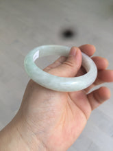 Load image into Gallery viewer, 54.9mm certified natural Type A green/yellow/white jadeite jade bangle A107-5051