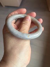 Load image into Gallery viewer, 53.5mm 100% natural beige yellow white pale pink round cut a taste of the tropical Coral Jade (珊瑚玉) bangle SY124