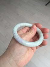 Load image into Gallery viewer, 53.9mm 100% natural Type A green/purple/yellow(FU LU SHOU) chubby jadeite jade bangle BK74-5806