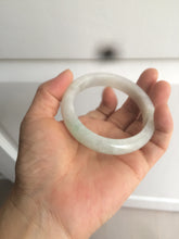 Load image into Gallery viewer, 54.9mm certified natural Type A green/yellow/white jadeite jade bangle A107-5051