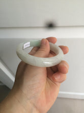 Load image into Gallery viewer, 54.9mm certified natural Type A green/yellow/white jadeite jade bangle A107-5051