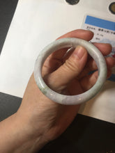 Load image into Gallery viewer, 54.4mm certified 100% natural Type A white/purple/green jadeite jade bangle BL49-6240