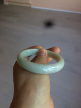 Load image into Gallery viewer, 54.5mm Certified 100% natural Type A green/purple/yellow jadeite jade bangle S51-1728