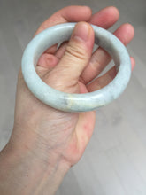 Load image into Gallery viewer, 56.5mm 100% natural type A white/light green jadeite jade bangle BN103-9764