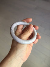 Load image into Gallery viewer, 56.8mm 100% natural light purple round cut Coral Jade (珊瑚玉) bangle SY123