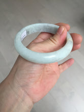 Load image into Gallery viewer, 56.5mm 100% natural type A white/light green jadeite jade bangle BN103-9764
