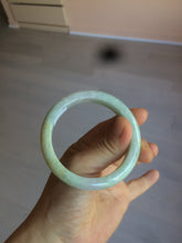 Load image into Gallery viewer, 54.5mm Certified 100% natural Type A green/purple/yellow jadeite jade bangle S51-1728