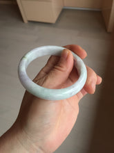 Load image into Gallery viewer, 54.4mm certified 100% natural Type A white/purple/green jadeite jade bangle BL49-6240