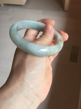 Load image into Gallery viewer, 57.5mm Certified Type A 100% Natural light green black brown jadeite Jade bangle PC95-0337