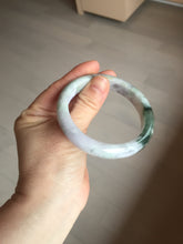 Load image into Gallery viewer, 56.4 mm certificated Type A 100% Natural green purple yellow Jadeite Jade bangle BL64-6220