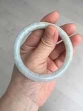 Load image into Gallery viewer, 54.5mm certified 100% natural Type A light green/yellow round cut jadeite jade bangle BS15-9560