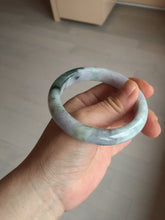 Load image into Gallery viewer, 56.4 mm certificated Type A 100% Natural green purple yellow Jadeite Jade bangle BL64-6220