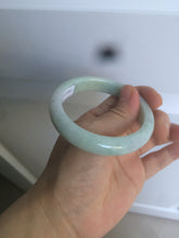 Load image into Gallery viewer, 54.5mm Certified 100% natural Type A green/purple/yellow jadeite jade bangle S51-1728