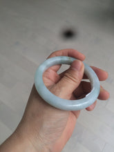 Load image into Gallery viewer, 53.9mm certified 100% natural Type A light green/brown Jadeite jade bangle AE65-7847
