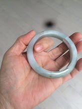 Load image into Gallery viewer, 57.5 mm Certified Type A 100% Natural green/purple Jadeite Jade bangle AX57-0356