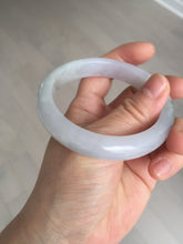 Load image into Gallery viewer, 57.6mm Certified Type A 100% Natural icy watery white purple black brown Jadeite Jade bangle BM21-7700