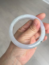 Load image into Gallery viewer, 57.6mm Certified Type A 100% Natural icy watery white purple black brown Jadeite Jade bangle BM21-7700