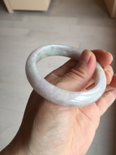 Load image into Gallery viewer, 51.5mm certified 100% natural type A green/white/purple jadeite jade bangle BN39-4045