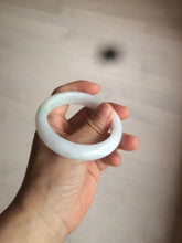 Load image into Gallery viewer, 53mm 100% natural Type A white/sunny green/red Jadeite jade bangle AE64-8013